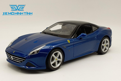 XE MÔ HÌNH FERRARI CALIFORNIA T 1:18 CLOSE TOP BBURAGO (XANH)