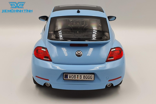 XE MÔ HÌNH VOLKSWAGEN BEETLE 2013 1:24 WELLY (XANH)