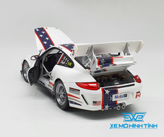 XE MÔ HÌNH PORSCHE 911 GT3 CUP 1:18 WELLY ( TRẮNG )