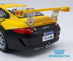 XE MÔ HÌNH PORSCHE 911 GT3 CUP 1:18 WELLY ( VÀNG )