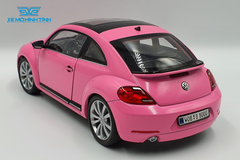 XE MÔ HÌNH VOLKSWAGEN BEETLE 2013 1:24 WELLY (HỒNG)