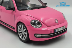 XE MÔ HÌNH VOLKSWAGEN BEETLE 2013 1:24 WELLY (HỒNG)