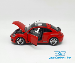 XE MÔ HÌNH VOLKSWAGEN BEETLE 2013 1:24 WELLY (ĐỎ)