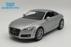 Xe Mô Hình Audi Tt Coupe 1:24 Welly (Bạc)