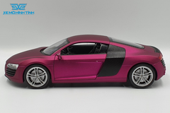 XE MÔ HÌNH AUDI R8 1:24 WELLY (TÍM)