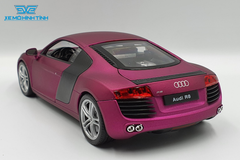 XE MÔ HÌNH AUDI R8 1:24 WELLY (TÍM)