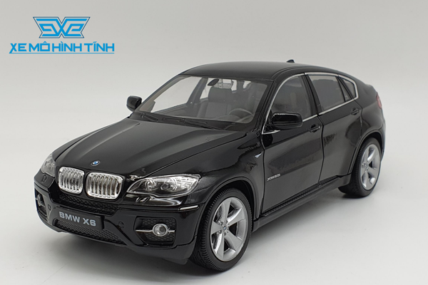 XE MÔ HÌNH BMW X6 1:24 WELLY (ĐEN)