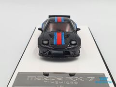 Xe Mô Hình Mazda RX-7 1:64 Time Micro ( Martini Đen )