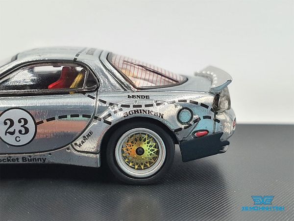 Xe Mô Hình Mazda RX-7 1:64 Time Micro ( Crom )