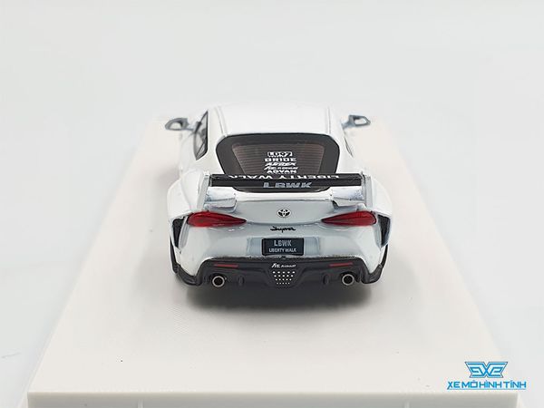 Xe Mô Hình Toyota Supra LBWK 1:64 Time Model ( Trắng )