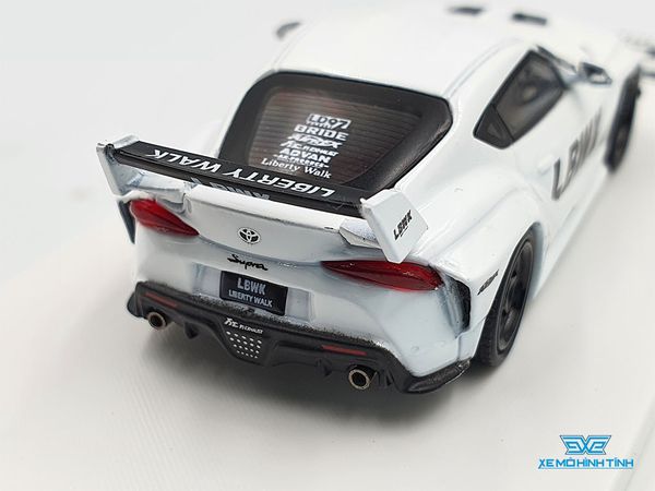 Xe Mô Hình Toyota Supra LBWK 1:64 Time Model ( Trắng )