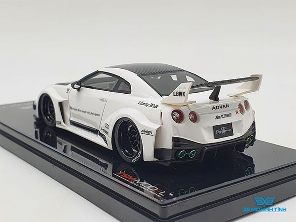 Xe Mô Hình LB-Sihouette Works GT Nissan 35GT-RR Ver.1 White 1:43 TSM Modle (Trắng)