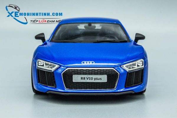 XE MÔ HÌNH AUDI R8 PLUS 1:24 MAISTO (XANH)