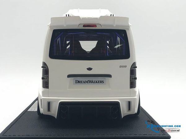 Toyota  Hiace D550 Wide Body Concept Dreamwalker 1:18 (Trắng)