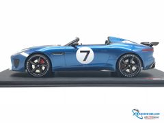 TS0035 MH TOPSPEED 1:18 JAGUAR F-TYPE PROJECT 7 CONCEPT ECURIE BLUE