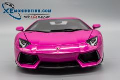 XE MÔ HÌNH LAMBORGHINI AVENTADOR 1:18 AUTOART (HỒNG)