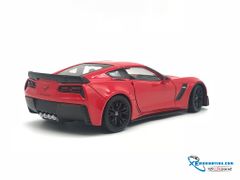 Chevrolet Corvette Z06 2017 1:24 Welly ( Đỏ Tươi )