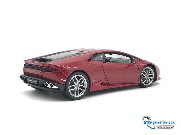 XE MÔ HÌNH LAMBORGHINI HURACAN 1:24 WELLY (ĐỎ)