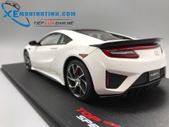 XE MÔ HÌNH HONDA NSX 1:18 TOPSPEED (TRẮNG)