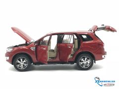 XE MÔ HÌNH FORD EVEREST TITANIUM 1:18 DEALER (ĐỎ ĐÔ)