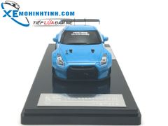 Nissan GTR R35 Liberty Walk 1:43 Onemodel (Xanh)