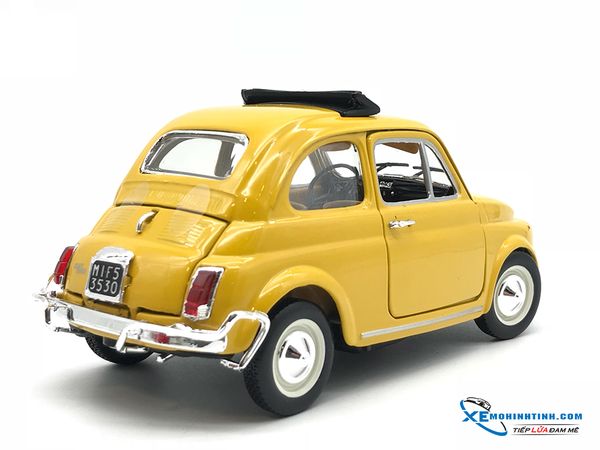 New Fiat 500 L Bburago 1:24 (Vàng)