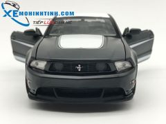 Xe Mô Hình Ford Mustang Boss 302 1:24 Maisto (Đen Trắng)