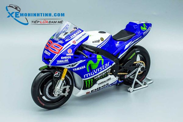 Xe Mô Hình Yamaha M1 Gp 99 Movistar 1:10 Maisto (Xanh)