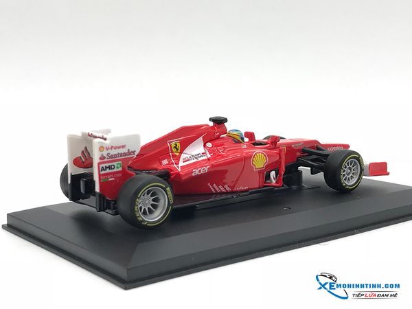 18-44027 MH BBURAGO FERRARI F2012 FERNANDO ALONSO NO.5 1:32 (ĐỎ)