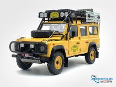 Xe Mô Hình Land Rover Defender 110 '' Camel Trophy '' Edition Almost Real 1:18 ( Vàng )