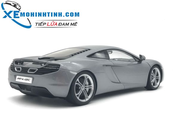 XE MÔ HÌNH MC.LAREN MP4-12C (BẠC)