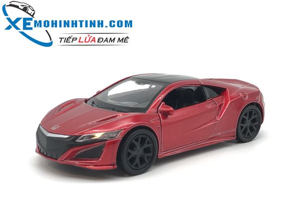 HỘP XE MÔ HÌNH Honda NSX 2015 WELLY 1:36 (Đỏ)