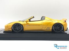 Ferrari 458 LB Roadster Liberty Walk 1:18 (Vàng)