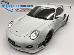 XE MÔ HÌNH PORSCHE 997 LIBERTY WALK 1:18 GTSPIRIT (XÁM)