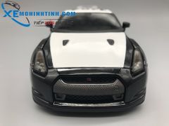 XE MÔ HÌNH NISSAN GT-R(R35) POLICE 2009 1:24 MAISTO (TRẮNG)