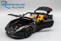 Xe Mô Hình Ferrari California T Special Mui Trần 1:18 Bburago (Đen)