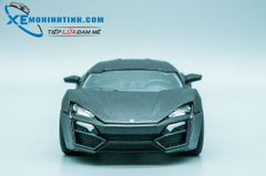 XE MÔ HÌNH LYKAN HYPERSPORT 1:24 JADA TOYS (ĐEN NHÁM)