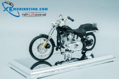 XE MÔ HÌNH HARLEY DAVIDSON 2000 FXSTD Softail Deuce 1:18 MAISTO (ĐEN)