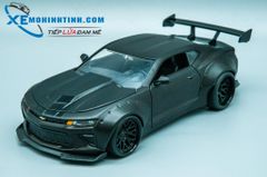 Xe Mô Hình Chevy 2016 Camaro Ss Widebody Gt Wing 1:24 Jada Toys (Đen Nhám)