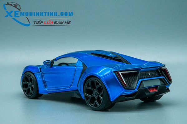 XE MÔ HÌNH LYKAN HYPERSPORT 1:24 JADA TOYS (XANH DƯƠNG)