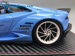 XE MÔ HÌNH LAMBORGHINI HURACAN LIBERTY WALK 1:18 GSMODEL (XANH)