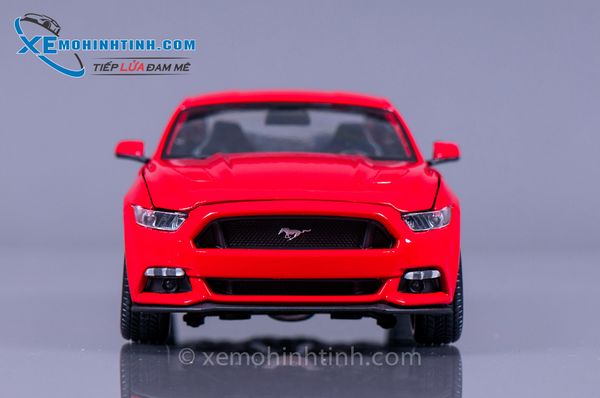 XE MÔ HÌNH FORD MUSTANG 2015 1:18 MAISTO (ĐỎ)