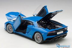 XE MÔ HÌNH LAMBORGHINI AVENTADOR S Baby Blue 1/18 AUTOART