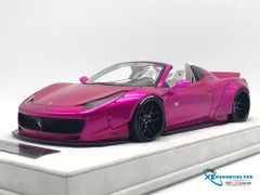 Ferrari 458 LB Roadster Liberty Walk 1:18 (Hồng)