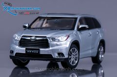 XE MÔ HÌNH TOYOTA HIGHLANDER 2015 1:18 PAUDI (BẠC)