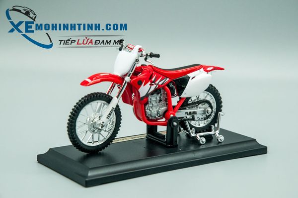 XE MÔ HÌNH YAMAHA YZ-450F 1:18 MAISTO (ĐỎ)