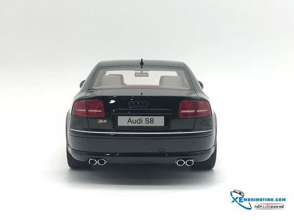 MÔ HÌNH AUDI S8 2008 Phantom Black 1/18