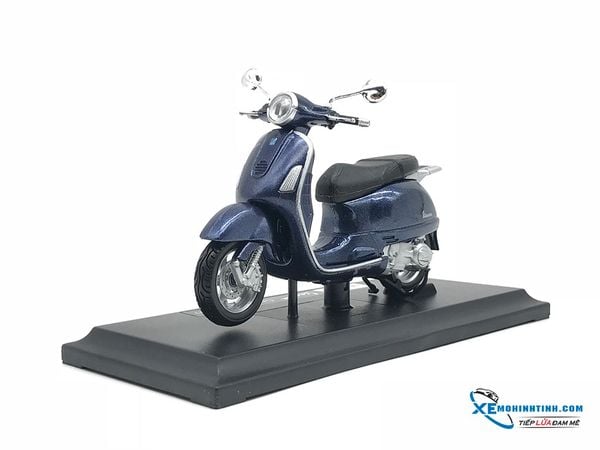 Vespa Granturismo (2003) 1:18 Maisto ( Xanh Đen )