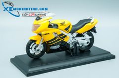 XE MÔ HÌNH HONDA CBR600 F4 1:18 MAISTO (VÀNG)