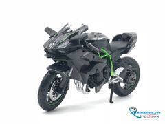 XE MÔ HÌNH KAWASAKI H2R 1:12 MAISTO (CARBON)